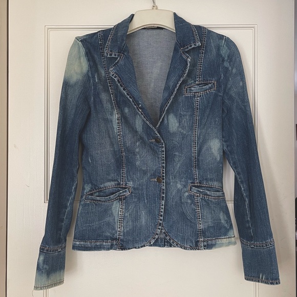 Serfontaine Jackets & Blazers - Vintage Denim Blazer